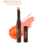 Buy Biotique Natural Makeup Diva Kiss Gel Lip Balm (Mandarin Slush)(2 gm) - Purplle