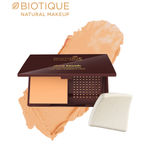 Buy Biotique Natural Makeup Diva Satin Smooth 3In1 Compact Makeup (Creamy Oatmeal)(9 g) - Purplle
