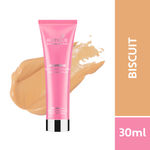 Buy Biotique Natural Makeup Stardew Insta Glow Foundation (Biscuit)(30 ml) - Purplle