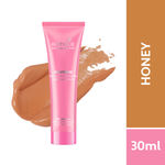 Buy Biotique Natural Makeup Stardew Insta Glow Complexion Care Foundation Spf 20 (Honey)(30 ml) - Purplle