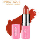 Buy Biotique Natural Makeup Starkissed Moist Matte Lipstick (Material Girl)(4.2 gm) - Purplle