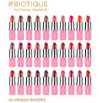 Buy Biotique Natural Makeup Starkissed Moist Matte Lipstick (Material Girl)(4.2 gm) - Purplle