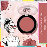 Buy Stay Quirky Cheeky Girls Blush| Blendable| Lightweight| SPF protection| Peach Lady - 03 (5.5.g) - Purplle