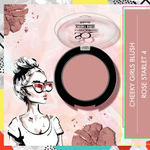Buy Stay Quirky Cheeky Girls Blush| Blendable| Lightweight| SPF protection| Rose Starlet - 04 (5.5.g) - Purplle