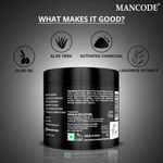 Buy Mancode Charcoal Scrub (100 g) - Purplle