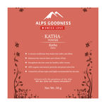 Buy Alps Goodness Powder - Katha (50 g) - Purplle