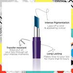 Buy Stay Quirky Lipstick Super Matte Blue with Badass Upgrade - Lust heaven 28 - Purplle