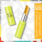 Buy Stay Quirky Lipstick Super Matte Yellow with Badass Upgrade - Naughty Sweetheart 29 - Purplle