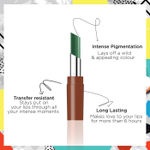 Buy Stay Quirky Lipstick Super Matte Green with Badass Upgrade - Making you jealous 30 - Purplle