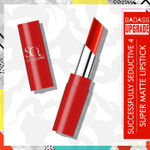 Buy Stay Quirky Lipstick Super Matte Red with Badass Upgrade - Successfully Seductive 4 - Purplle