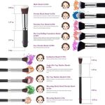 Buy bronson professional Premium 10 pcs makeup brush set for professional home use - Purplle