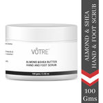 Buy Votre Almond & Shea Butter Hand And Foot Scrub (100 gm) Jar - Purplle