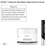 Buy Votre Almond & Shea Butter Hand And Foot Scrub (100 gm) Jar - Purplle
