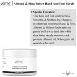 Buy Votre Almond & Shea Butter Hand And Foot Scrub (100 gm) Jar - Purplle