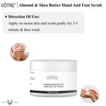 Buy Votre Almond & Shea Butter Hand And Foot Scrub (100 gm) Jar - Purplle