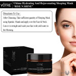 Buy Votre Ultima Hydrating & Rejuvenating Sleeping Mask “Rise N Shine” “Multi Vitamin” (50 gm) - Purplle
