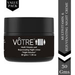 Buy Votre Multi Vitamin And Rejuvenating Night Cream:-“Night Infusion” Mini (30 gm) - Purplle
