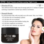 Buy Votre Multi Vitamin And Rejuvenating Night Cream:-“Night Infusion” Mini (30 gm) - Purplle