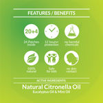 Buy Bodyguard Premium Natural Anti Mosquito Patches - 40 + 8 Patches - Purplle
