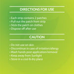 Buy Bodyguard Premium Natural Anti Mosquito Patches - 40 + 8 Patches - Purplle