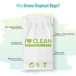 Buy Sanitary and Diapers Disposal Bag by Sirona 45 Bags - Purplle