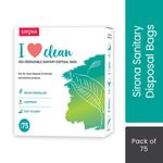 Buy Sanitary and Diapers Disposal Bag by Sirona 75 Bags - Purplle