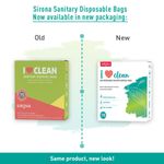 Buy Sanitary and Diapers Disposal Bag by Sirona 75 Bags - Purplle
