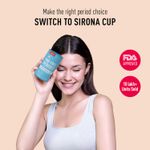 Buy Sirona Menstrual Cup With no rashes, leakage or odour - S - Purplle