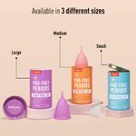 Buy Sirona Menstrual Cup With no rashes, leakage or odour - S - Purplle