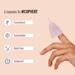 Buy Sirona Menstrual Cup With no rashes, leakage or odour - S - Purplle
