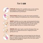 Buy Sirona Menstrual Cup With no rashes, leakage or odour - S - Purplle