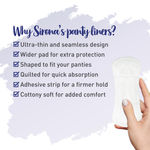 Buy SIRONA Ultra-Thin Premium Panty Liners (Regular Flow) – 60 Counts (Pack of 2) - Small - Purplle