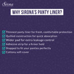 Buy SIRONA Ultra-Thin Premium Panty Liners (Regular Flow) – 30 Counts (Pack of 3) - Small - Purplle