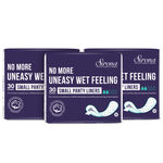 Buy SIRONA Ultra-Thin Premium Panty Liners (Regular Flow) – 30 Counts (Pack of 3) - Small - Purplle