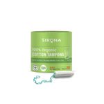 Buy Sirona Regular Flow Organic Tampons Made With 100% Organic Cotton, Non-Applicator Tampons - 18 Pcs - Purplle