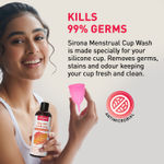 Buy Sirona Hygiene Menstrual Cup Wash - 100 ml - Purplle