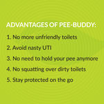 Buy PeeBuddy - Disposable, Portable Female Urination Device for Women - 40 Funnels - Purplle