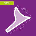 Buy Peebuddy - Stand And Pee Reusable Portable Urination Funnel For Women ( 1 Unit) - Purplle