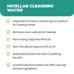 Buy Swisse Skincare Balanced Micellar Cleansing & Makeup Removing Water with Cucumber Extract (300 ml) (For Oily/Combination Skin) - Purplle