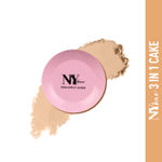 Buy NY Bae 3 in 1 Foundation Concealer and Compact Cake Cream to Powder Texture Broadway Bomb Range - Coral 2 (Fair to Wheatish) - Purplle