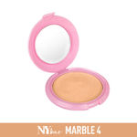 Buy NY Bae 3 in 1 Foundation Concealer and Compact Cake Cream to Powder Texture Broadway Bomb Range - Marble 4 (Dusky to Dark) - Purplle