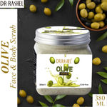 Buy Dr.Rashel Anti-Ageing Olive Face and Body Scrub For All Skin Types (380 ml) - Purplle