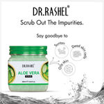 Buy Dr.Rashel Moisturizing Aloe Vera Face and Body Scrub For All Skin Types (380 ml) - Purplle