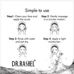 Buy Dr.Rashel Moisturizing Aloe Vera Face and Body Gel Scrub For All Skin Types (380 ml) - Purplle