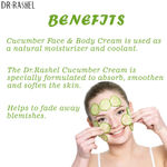 Buy Dr.Rashel Nourishing Cucumber Face and Body Cream For All Skin Types (380 ml) - Purplle