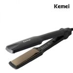 Buy Kemei KM 329 Temperature Control Professional Hair Straightener (Black) - Purplle