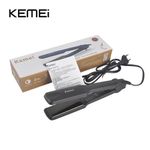 Buy Kemei KM 329 Temperature Control Professional Hair Straightener (Black) - Purplle