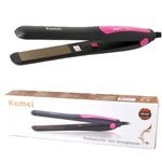 Buy Kemei KM-328 Professional Hair Straightener (Pink) - 1 Pc - Purplle