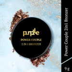 Buy Purplle Power Couple 2 in 1 Bronzer | Long Lasting | Matte | Shimmer | Buildable Coverage | High Pigmentation - Purplle