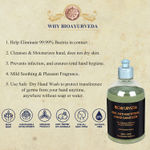 Buy BIOAYURVEDA Anti-Bacterial Hand & Body Liquid Organic Sanitizer for Hands Germs (500 ml) - Purplle